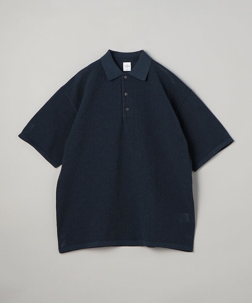 coen(コーエン)の「サマーニットポロシャツ(ポロシャツ・メンズ・ネイビー/ブラック/オフホワイト・S/M/XL/L)」の21枚目の写真