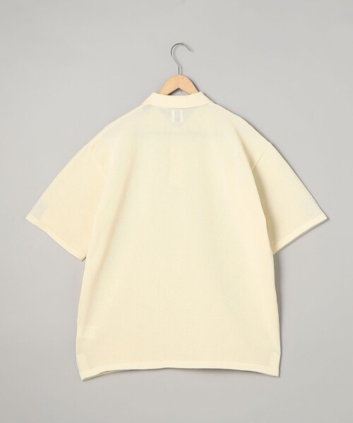 coen(コーエン)の「サマーニットポロシャツ(ポロシャツ・メンズ・ネイビー/ブラック/オフホワイト・S/M/XL/L)」の22枚目の写真