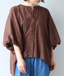 【M/L】ラグランスリーブハシゴレースブラウス