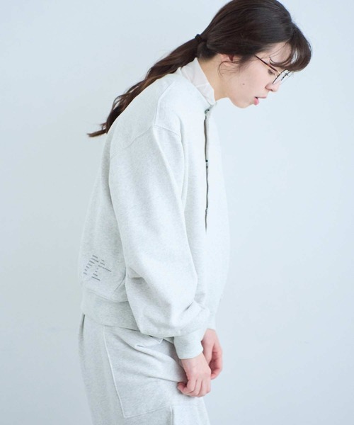 I am I in fact...（アイアムアイインファクト）の「SUSIE SWEAT（スウェット・レディース・グレー/ブルー・FREE）」の15枚目の写真