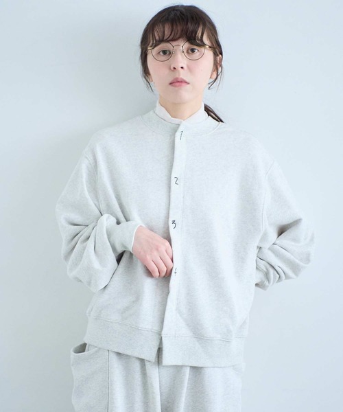 I am I in fact...（アイアムアイインファクト）の「SUSIE SWEAT（スウェット・レディース・グレー/ブルー・FREE）」の16枚目の写真