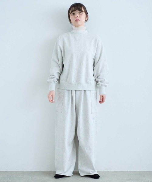 I am I in fact...（アイアムアイインファクト）の「SUSIE SWEAT（スウェット・レディース・グレー/ブルー・FREE）」の20枚目の写真