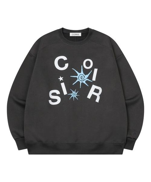 COIRIS(コイリス)の「ロアパズルロゴ スウェット 男女共用 (2カラー)(スウェット・レディース・グレー/チャコール・FREE)」の2枚目の写真