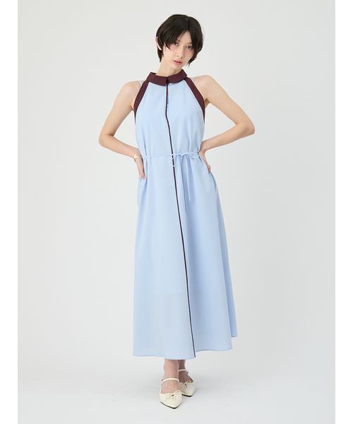 LILY BROWN(リリーブラウン)の「2wayカップインベアセットアメスリワンピース(ワンピース・レディース・ブラック/ベージュ/ブルー・F)」の14枚目の写真