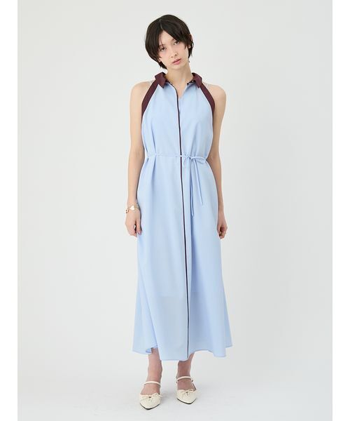 LILY BROWN(リリーブラウン)の「2wayカップインベアセットアメスリワンピース(ワンピース・レディース・ブラック/ベージュ/ブルー・F)」の17枚目の写真