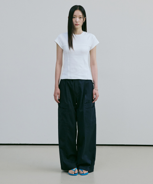 BER DE NOIR(ベールドノワール)の「モノカーゴパンツ(ネイビー)(その他パンツ・レディース・その他・LARGE/MEDIUM/SMALL)」の2枚目の写真