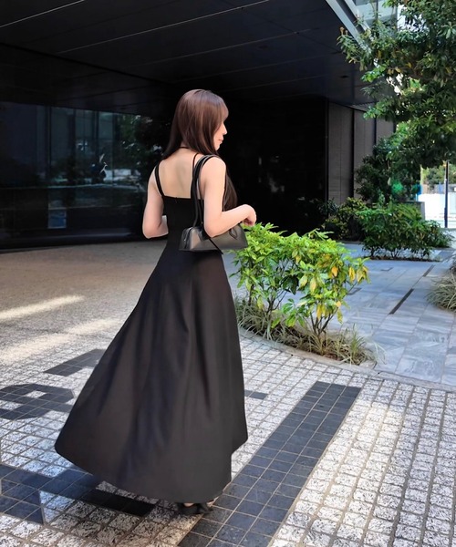 THEODORIC.dy(セオドリックディ)の「ノースリーブ パネルワンピース(美シルエット設計)(ワンピース・レディース・アイボリー/ブラック・FREE)」の20枚目の写真