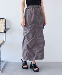 ナイロンギャザーIラインスカート