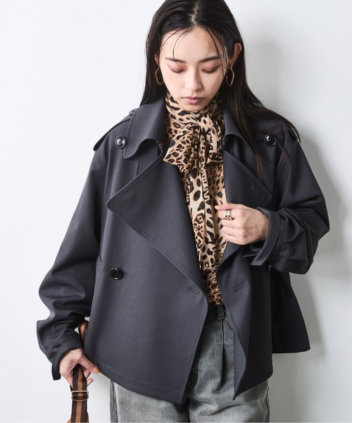 CHIC STYLE(シックスタイル)の「レオパードプリントリボンタイブラウス<大きいサイズ有>シックスタイル(シャツ/ブラウス・レディース・レオパード・M/LL/L/5L/4L/3L)」の13枚目の写真