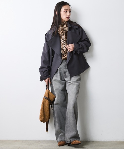 CHIC STYLE(シックスタイル)の「レオパードプリントリボンタイブラウス<大きいサイズ有>シックスタイル(シャツ/ブラウス・レディース・レオパード・M/LL/L/5L/4L/3L)」の18枚目の写真