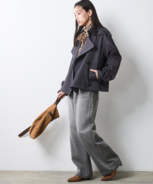 CHIC STYLE(シックスタイル)の「レオパードプリントリボンタイブラウス<大きいサイズ有>シックスタイル(シャツ/ブラウス・レディース・レオパード・M/LL/L/5L/4L/3L)」の19枚目の写真