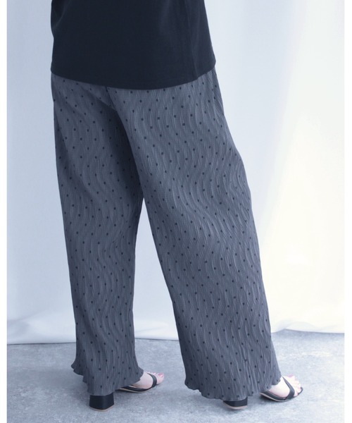 amini(アミニ)の「アソートプリントプリーツパンツ(その他パンツ・レディース・ブラック系その他2/ブラック系その他/グレー系その他/ブラウン系その他・MEDIUM)」の20枚目の写真