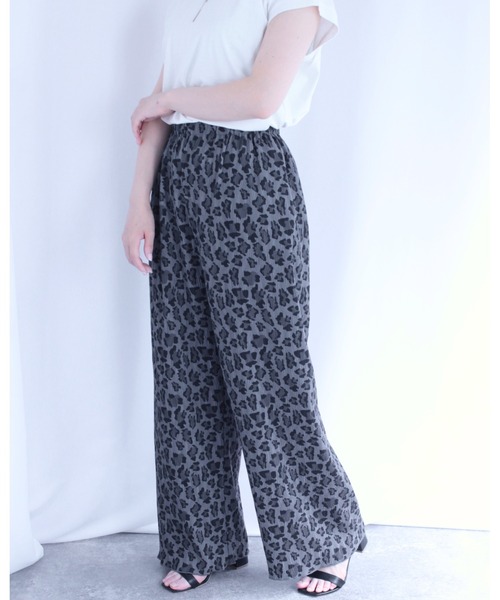 amini(アミニ)の「アソートプリントプリーツパンツ(その他パンツ・レディース・ブラック系その他2/ブラック系その他/グレー系その他/ブラウン系その他・MEDIUM)」の10枚目の写真