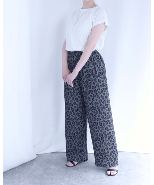 amini(アミニ)の「アソートプリントプリーツパンツ(その他パンツ・レディース・ブラック系その他2/ブラック系その他/グレー系その他/ブラウン系その他・MEDIUM)」の12枚目の写真