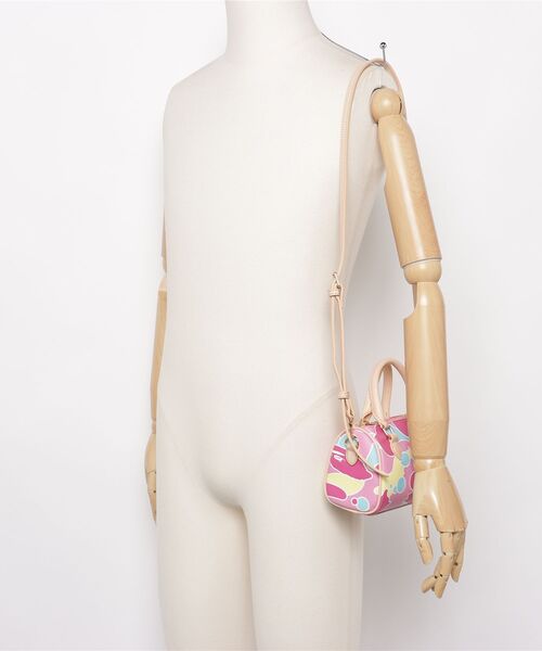 A BATHING APE（アベイシングエイプ）の「STA CAMO MINI SHOULDER BAG（ショルダーバッグ・レディース・ピンク・FREE）」の2枚目の写真