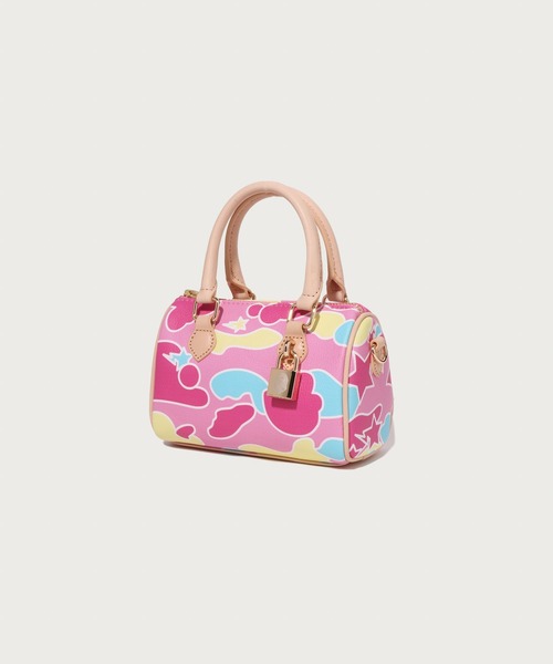 A BATHING APE（アベイシングエイプ）の「STA CAMO MINI SHOULDER BAG（ショルダーバッグ・レディース・ピンク・FREE）」の9枚目の写真