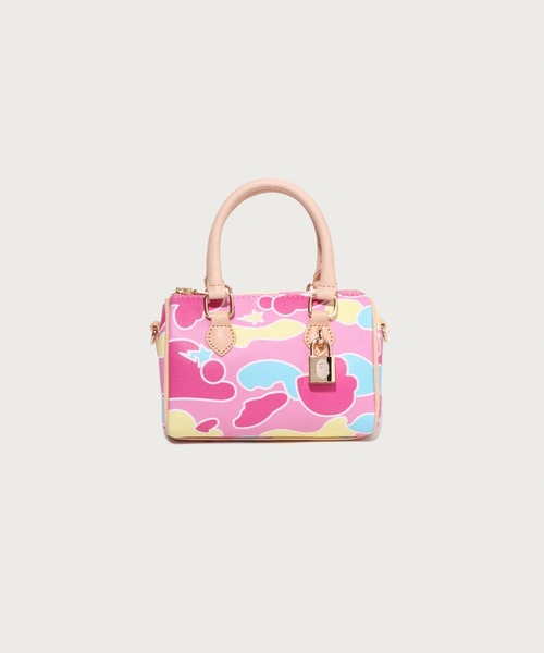 A BATHING APE（アベイシングエイプ）の「STA CAMO MINI SHOULDER BAG（ショルダーバッグ・レディース・ピンク・FREE）」の3枚目の写真