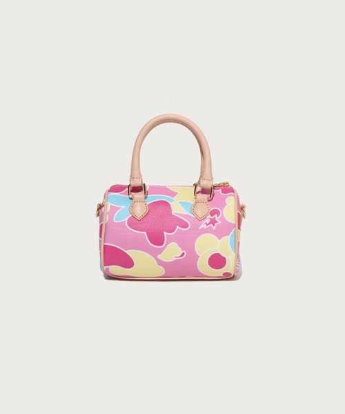 A BATHING APE（アベイシングエイプ）の「STA CAMO MINI SHOULDER BAG（ショルダーバッグ・レディース・ピンク・FREE）」の4枚目の写真