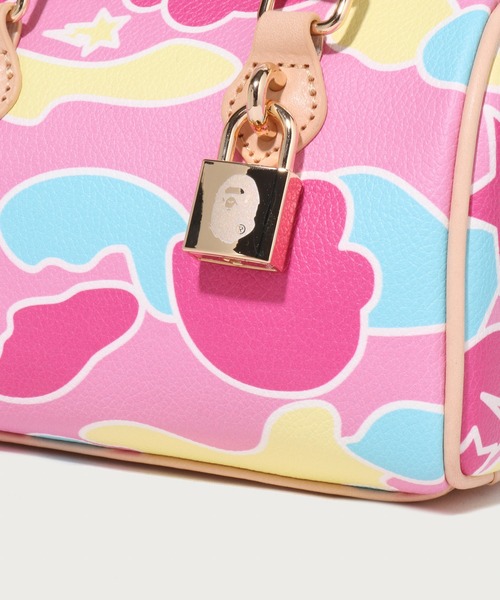 A BATHING APE（アベイシングエイプ）の「STA CAMO MINI SHOULDER BAG（ショルダーバッグ・レディース・ピンク・FREE）」の5枚目の写真