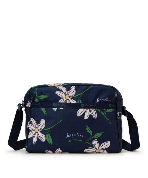 LeSportsac(レスポートサック)の「DANIELLA CROSSBODY フローラルブルームズネイビー(ショルダーバッグ・レディース・ブルー・FREE)」の4枚目の写真