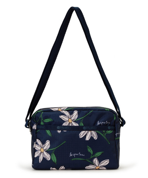 LeSportsac(レスポートサック)の「DANIELLA CROSSBODY フローラルブルームズネイビー(ショルダーバッグ・レディース・ブルー・FREE)」の7枚目の写真