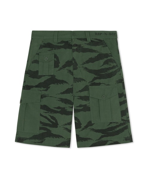 RIPNDIP(リップンディップ)の「A-TEAM CARGO SHORTS(カーゴパンツ・メンズ・グリーン・X-SMALL/SMALL/MEDIUM/LARGE/X-LARGE)」の1枚目の写真