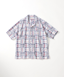 Garment wash Madras シャツ