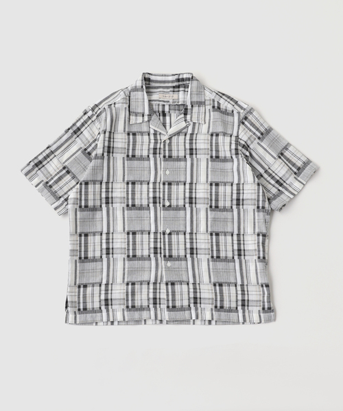 B.C STOCK(ベーセーストック)の「Garment wash Madras シャツ(シャツ/ブラウス・メンズ・ブルー系その他/ブラック・MEDIUM/LARGE)」の12枚目の写真