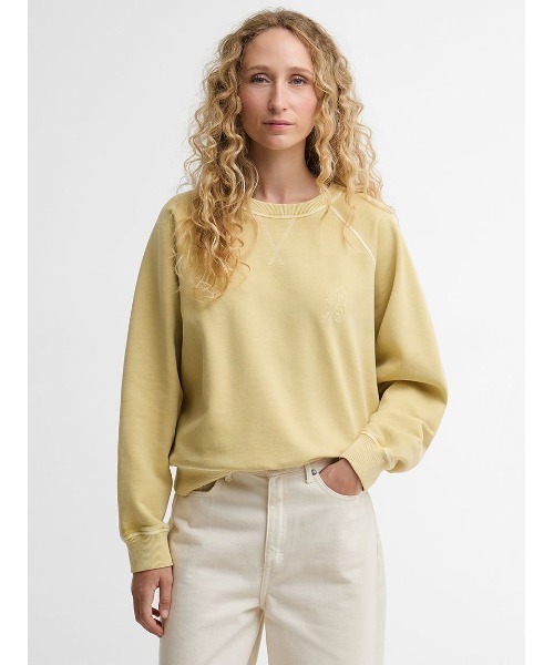 Barbour(バブアー)の「Avon クルーネックスウェット(レディース)(スウェット・レディース・インディゴブルー/イエロー/ベージュ・8/10)」の10枚目の写真