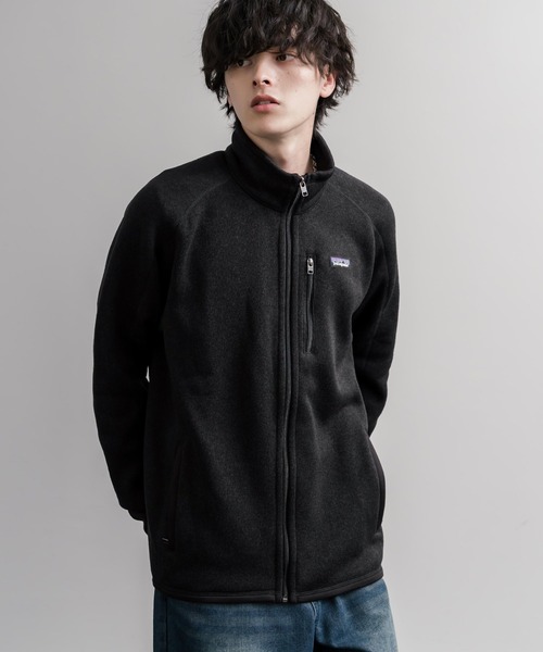 patagonia（パタゴニア）の「Patagonia パタゴニア M'S BETTER SWEATER JKT ベターセータージャケット/フリースニットジャケット（ブルゾン・メンズ・ネイビー/ブラック・XXL/XL/L/M/S）」の3枚目の写真