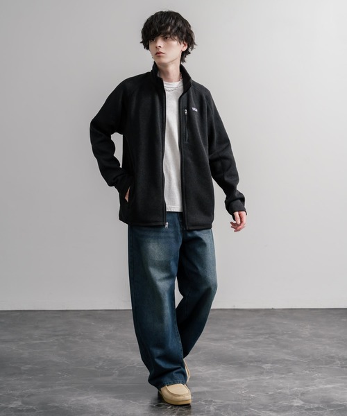 patagonia（パタゴニア）の「Patagonia パタゴニア M'S BETTER SWEATER JKT ベターセータージャケット/フリースニットジャケット（ブルゾン・メンズ・ネイビー/ブラック・XXL/XL/L/M/S）」の6枚目の写真