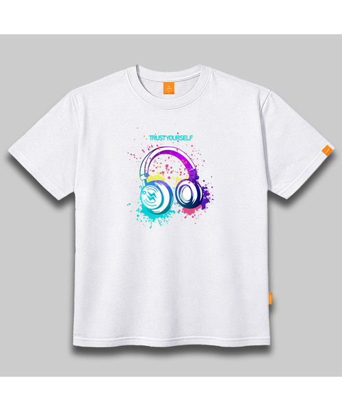 LLAMO(エラモ)の「イノベイティブセンス 半袖Tシャツ 男女共用 ビッグサイズ(Tシャツ/カットソー・メンズ・ホワイト/ブラック/レッド/ダークインディゴブルー・SMALL/MEDIUM/LARGE/X-LARGE/2XL/4XL/3XL)」の2枚目の写真