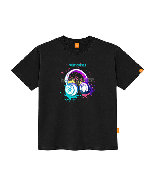 LLAMO(エラモ)の「イノベイティブセンス 半袖Tシャツ 男女共用 ビッグサイズ(Tシャツ/カットソー・メンズ・ホワイト/ブラック/レッド/ダークインディゴブルー・SMALL/MEDIUM/LARGE/X-LARGE/2XL/4XL/3XL)」の6枚目の写真