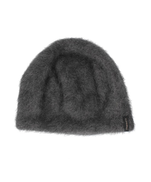 Chapeau d' O(シャポードオー)の「Chapeau d' O AG Beret Beanie / シャポードオー(ハンチング/ベレー帽・レディース・ブラウン/ブラック/グレー/レオパード/ピンク/ライトベージュ・FREE)」の2枚目の写真