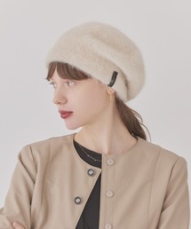 Chapeau d' O（シャポードオー）の「Chapeau d' O  AG Beret Beanie / シャポードオー（ハンチング/ベレー帽）」
