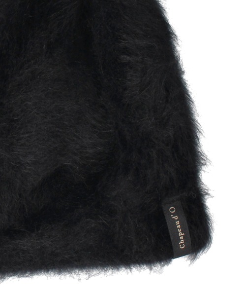 Chapeau d' O(シャポードオー)の「Chapeau d' O AG Beret Beanie / シャポードオー(ハンチング/ベレー帽・レディース・ブラウン/ブラック/グレー/レオパード/ピンク/ライトベージュ・FREE)」の11枚目の写真