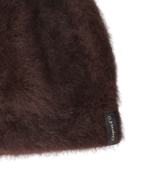 Chapeau d' O(シャポードオー)の「Chapeau d' O AG Beret Beanie / シャポードオー(ハンチング/ベレー帽・レディース・ブラウン/ブラック/グレー/レオパード/ピンク/ライトベージュ・FREE)」の17枚目の写真