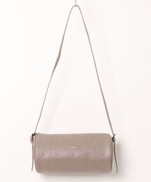 【BEAURE】スタッズレザー ロールショルダーバッグ B-26338