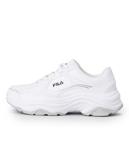 FILA(フィラ)の「ALPHA RAY SL / アルファレイエスエル(スニーカー・レディース・ホワイト・26.0cm/27.0cm/28.0cm/23.0cm/24.0cm/25.0cm)」の4枚目の写真