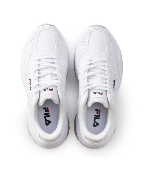 FILA(フィラ)の「ALPHA RAY SL / アルファレイエスエル(スニーカー・レディース・ホワイト・26.0cm/27.0cm/28.0cm/23.0cm/24.0cm/25.0cm)」の2枚目の写真