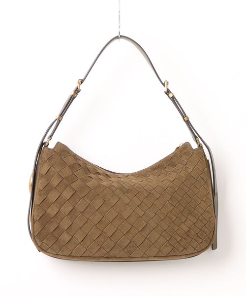 MICHAEL KORS(マイケルコース)の「NOLITA トップジップ コンバーチブル ショルダー ミディアム(ショルダーバッグ・レディース・グリーン系・FREE)」の6枚目の写真