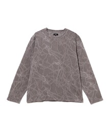 BEAMS | ライトニング ジャカード ロングスリーブ Tシャツ(Tシャツ/カットソー)