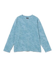 ライトニング ジャカード ロングスリーブ Tシャツ