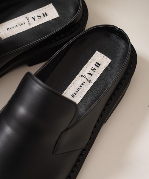 1111clothing(ワンフォークロージング)の「ボリュームアップ スクエアミュールサンダル / Volume Up Square Mule Sandals(サンダル・メンズ・ホワイト/ブラック・26cm/27cm/28cm)」の17枚目の写真