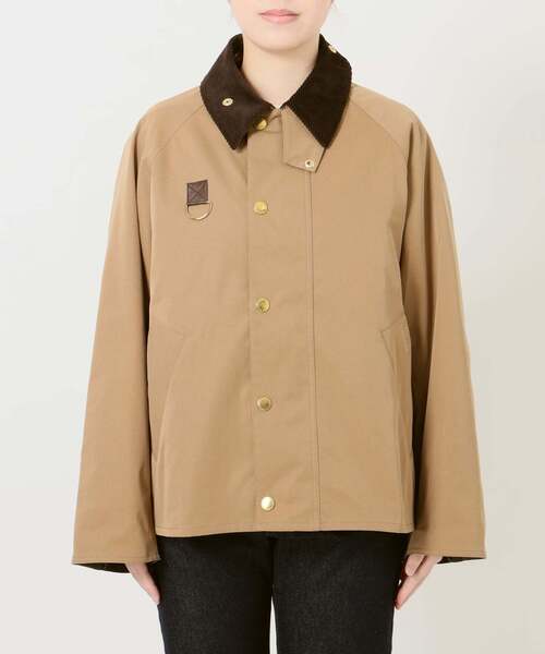 Barbour（バブアー）の「BARBOUR/バブアー SLOBE別注 TRANSPORT modify（その他アウター・レディース・ベージュ/ライトグレー・38/36）」の9枚目の写真