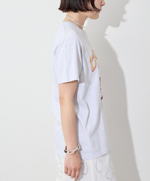 Whim Gazette(ウィムガゼット)の「夜景Tシャツ(Tシャツ/カットソー・レディース・チャコールグレー/ベージュ・FREE)」の15枚目の写真