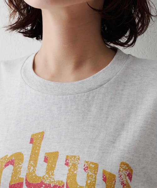 Whim Gazette(ウィムガゼット)の「夜景Tシャツ(Tシャツ/カットソー・レディース・チャコールグレー/ベージュ・FREE)」の7枚目の写真