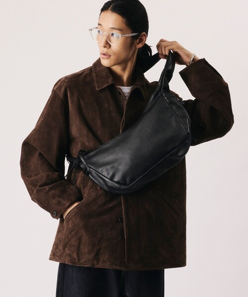 Firsthand(ファーストハンド)の「Firsthand/ファーストハンド Function Half Moon Shoulder / ハーフムーン ショルダーバッグ【限定展開】(ショルダーバッグ・メンズ・ブラック・ONE SIZE)」の1枚目の写真