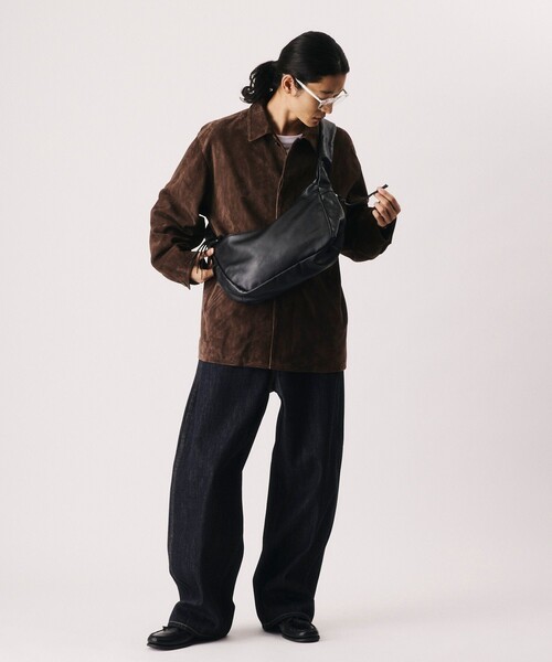Firsthand(ファーストハンド)の「Firsthand/ファーストハンド Function Half Moon Shoulder / ハーフムーン ショルダーバッグ【限定展開】(ショルダーバッグ・メンズ・ブラック・ONE SIZE)」の2枚目の写真
