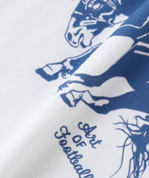 417 EDIFICE(フォーワンセブンエディフィス)の「ART OF FOOTBALL / Gaucho Tee(Tシャツ/カットソー・メンズ・ホワイト・X-LARGE/LARGE)」の3枚目の写真